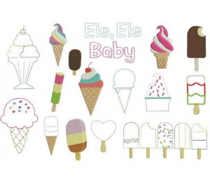 Stickserie - EisMania